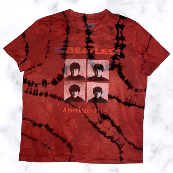 The Beatles Other - The Beatles American Tour Band Tee